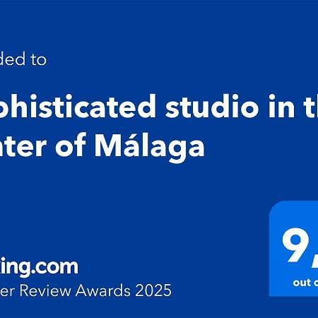 Sophisticated Studio In The Center Of Malaga Luaran gambar